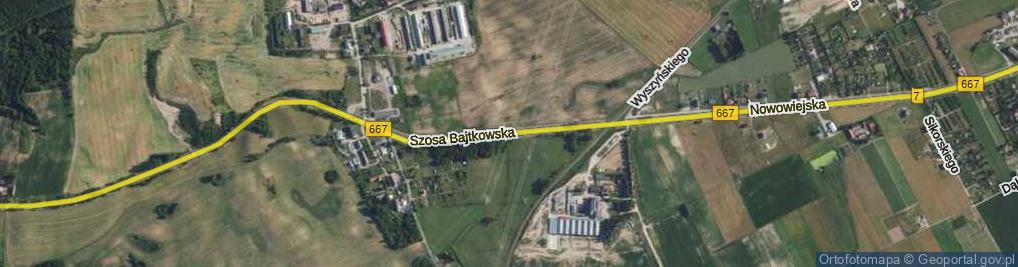 Zdjęcie satelitarne Szosa Bajtkowska ul.